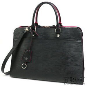 Louis Vuitton Vaneau Epi Noir Black Tote Bag Handbag Shoulder LV